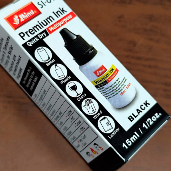 Tinta indeleble para sellos de caucho - Imagen 2